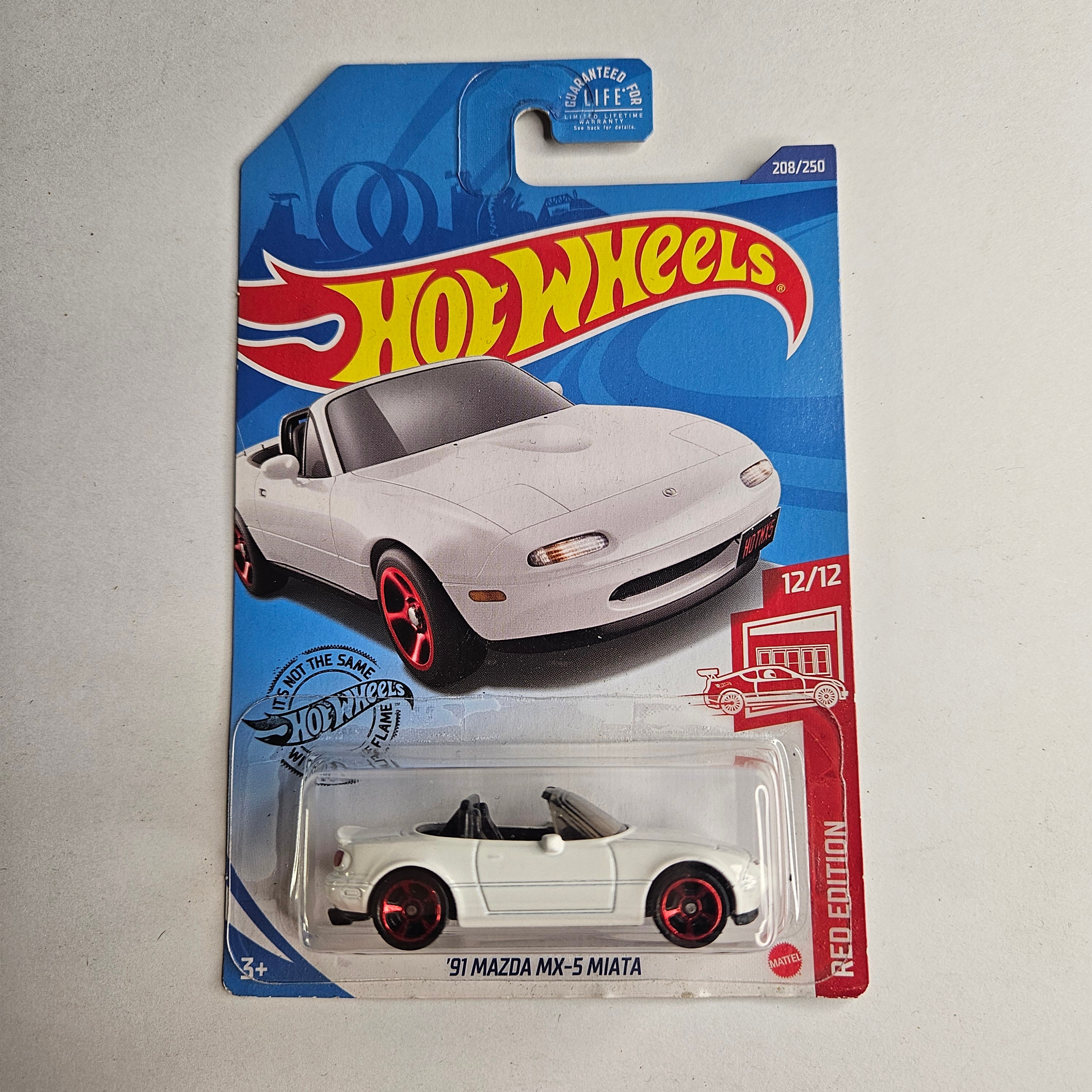 '91 Mazda Mx-5 Miata Red Edition Hot Wheels – Scanlines.shop